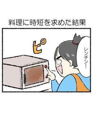 電子レンジを使いまくる女性に「分かる」　時短を求めすぎた結果が…？