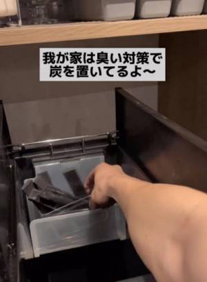 ケユカで発見！　ペダル式の開閉ふたとキャスター付きで移動楽ちんなアイテム