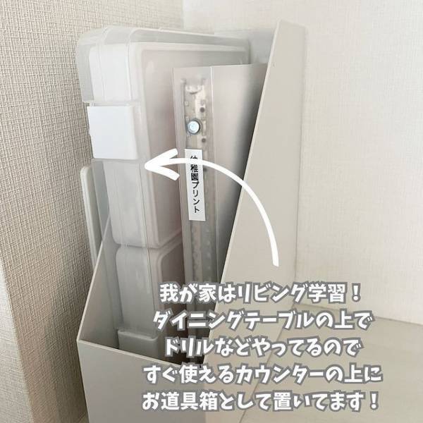 １００均グッズを組み合わせると？　便利な収納法に「こんな使い方が！」「メモしようっと」