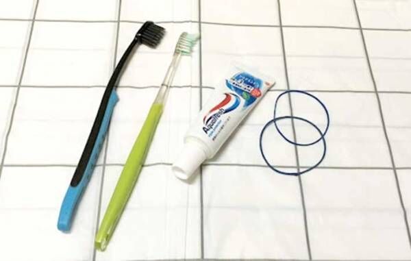 先が開いた歯ブラシ　捨てる前の意外な活用法に「アレが取れた」「驚くほど落ちる」