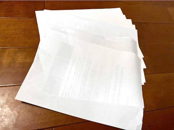 使い道のないチラシの活用法に「ガシガシ使える」「ずっとやる！」