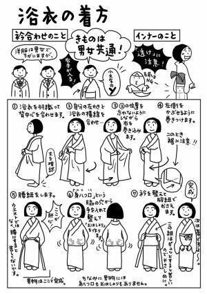 「下駄じゃなくてもOK」「透けに注意して」　実は知らない浴衣の着方って？