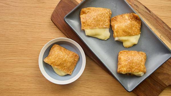 「リピート確定」「おいしそう」　　油あげに、アレを突っ込んだら『罪深いモノ』に変身！