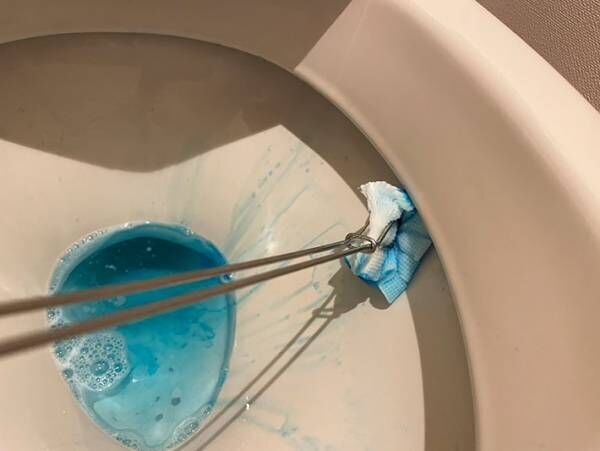 トイレブラシはやめました　１００均アイテムで衛生的に掃除する裏技