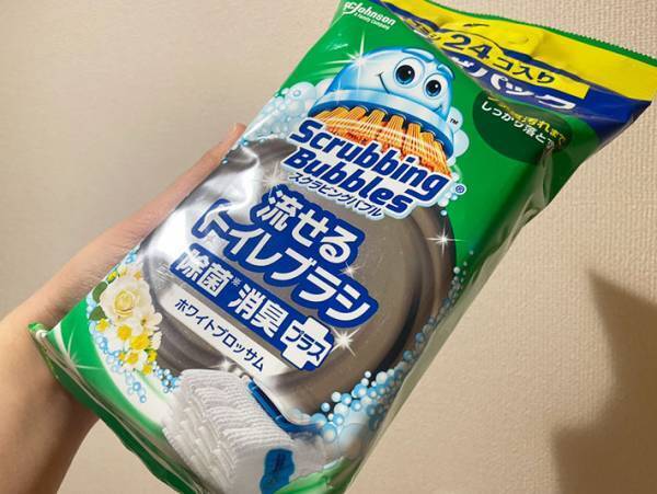 トイレブラシはやめました　１００均アイテムで衛生的に掃除する裏技