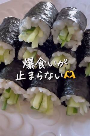 キュウリの使い道に迷ったらコレ！　食べる手が止まらない簡単カッパ巻き