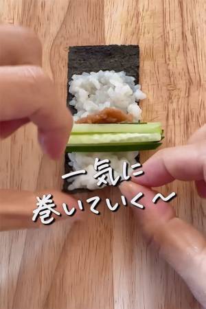 キュウリの使い道に迷ったらコレ！　食べる手が止まらない簡単カッパ巻き