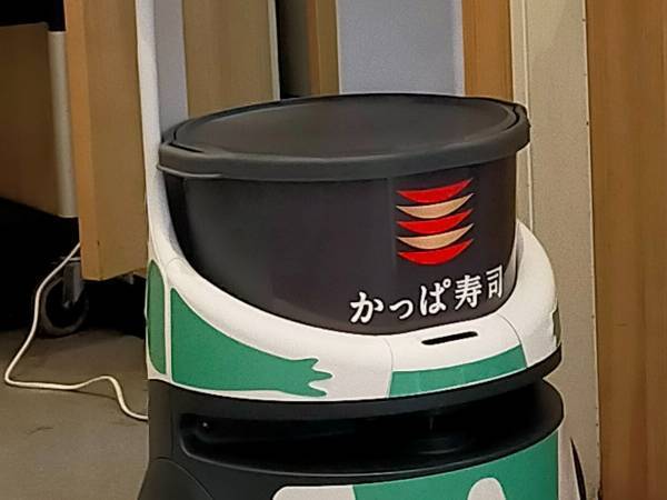 『かっぱ寿司』で目撃された本物の河童　店内の光景に「よすぎる」「天才の発想か？」