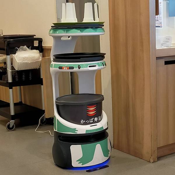 『かっぱ寿司』で目撃された本物の河童　店内の光景に「よすぎる」「天才の発想か？」