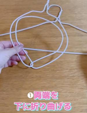 針金ハンガーの意外な再利用テクに「めちゃ便利」「即やる」