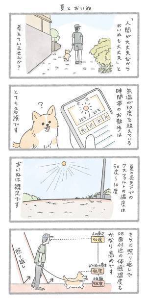 犬飼いに知ってほしい注意喚起　漫画に「広まるべき！」「本当に大事」