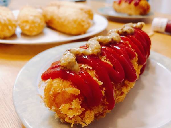 コンビニ食材だけで作るハットク　セブン公式の再現レシピに「すごー！」