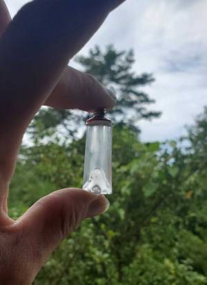 新品なのに、中身が出てこない接着剤　フタを開け、パッケージを切り開いた結果…「記念に飾りたい逸品」