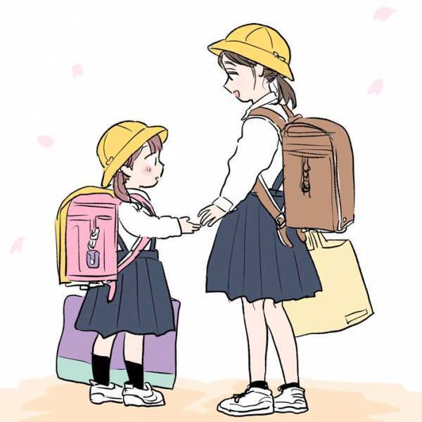 「これぞ尊い！」「天使よ…」　中学生と帰宅する娘を見て、母親「エッ！」