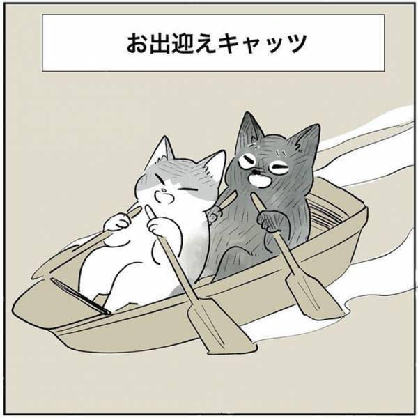 帰宅時に出迎えてくれる愛猫たち　ある日、１匹の姿が見当たらなくて？