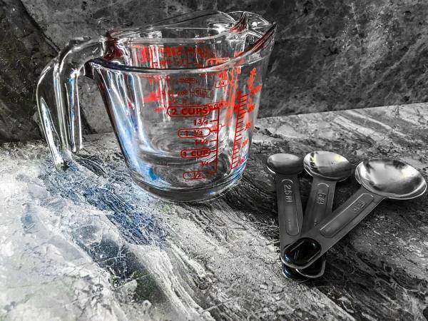 無印の耐熱ガラスメジャーカップ　万能性の高さに「便利でいい」「最高」