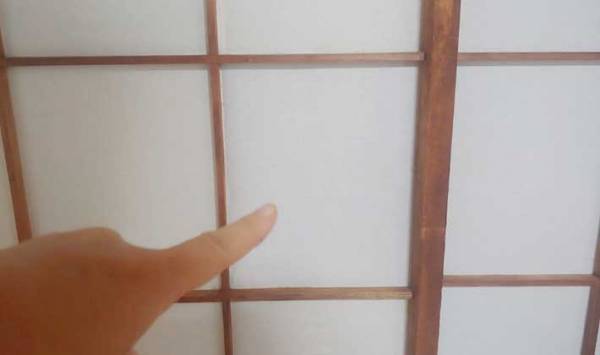 穴のあいた『１マスの障子』を簡単に張り替える方法　「これならやる」「不器用でもいける」