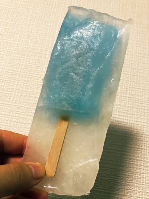 『ガリガリ君』が溶けちゃった　冷凍庫に入れて固めたら「ウケる」「氷菓子の氷漬けじゃん」