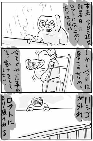 部屋のロフトを物置にしていた男性が「このままでは命に関わる」と感じた出来事とは？
