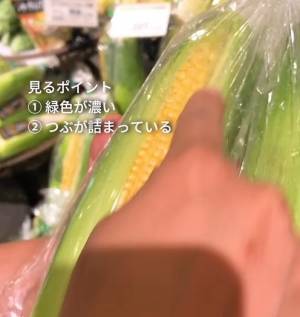 本当においしいトウモロコシの選び方に「勉強になる」「役に立った」