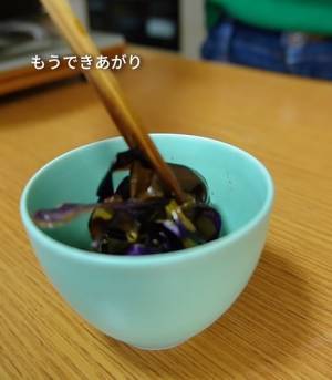 旬のナス　皮だけで作る○○に「めっちゃいい」　醤油麹とみりんと合わせるだけ？