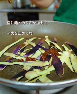 旬のナス　皮だけで作る○○に「めっちゃいい」　醤油麹とみりんと合わせるだけ？