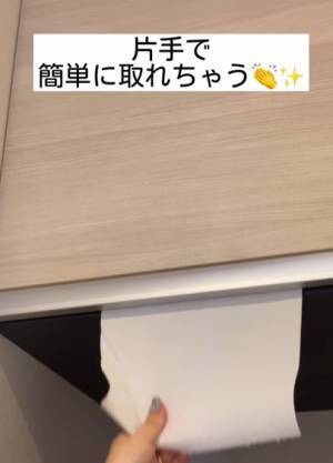 つっぱり棒を使ったデッドスペース活用テクに「天才すぎ」「実践します！」