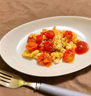 ミニトマトと卵と塩があればOK！　シンプルなのに食卓の主役になれるおかずレシピ