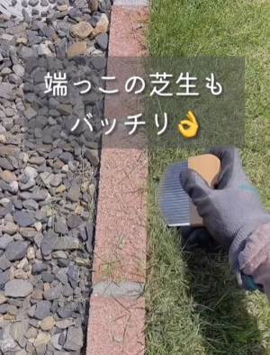真夏の草刈りはコレで一発　手強い雑草を一瞬で片付ける便利商品に「これすごい」「ゲットしよ！」
