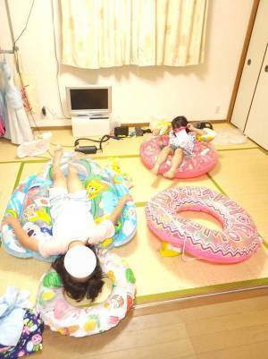 父親「だからー、海行くの来週なんすよ」　撮影した部屋の写真に「かわいい」「待ち遠しいね」