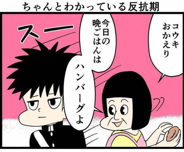 「素敵すぎるオチ」「泣く」　反抗期の少年が、母親に発した言葉　口調こそ荒いものの？