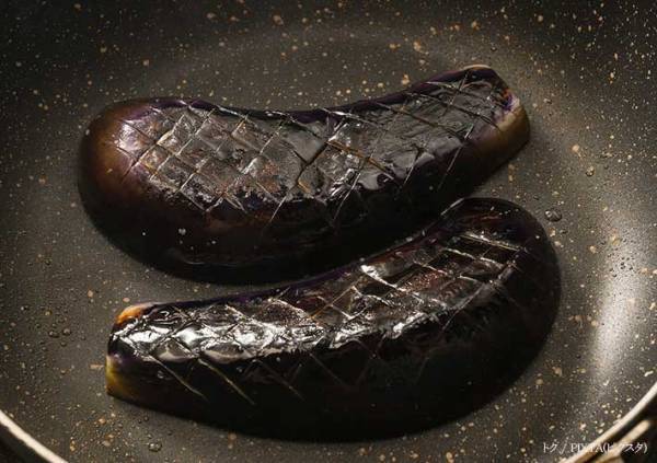 夏バテが吹き飛ぶ『ナスのステーキ』　味の決め手は？　「最高」「コレは元気がでる」