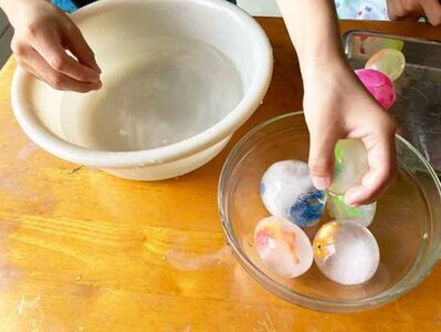 「これ最高！」「大人もアガる」　家で簡単にできる『氷卵の作り方』