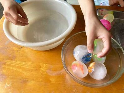 「これ最高！」「大人もアガる」　家で簡単にできる『氷卵の作り方』