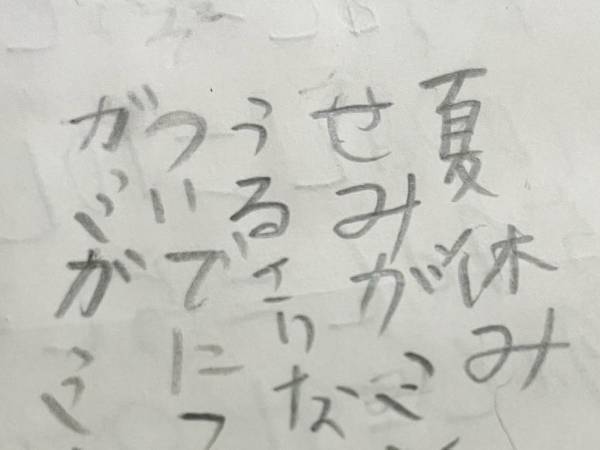 息子が作った『夏休みの短歌』　オチに「将来は大物」「文才が光りすぎ！」