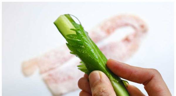 「無限にポリポリいける」　キュウリの豚肉巻きに「こんな食べ方もあったんだ！」