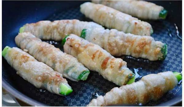 「無限にポリポリいける」　キュウリの豚肉巻きに「こんな食べ方もあったんだ！」