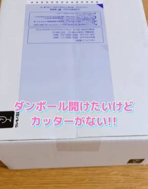 ダンボールを簡単に開けるには？　カッター不要の方法に「これは簡単」「次からコレ」