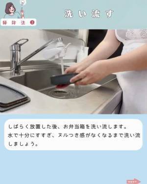 洗ってもヌルヌルする弁当箱　何度も洗い直さず済む方法に「これなら簡単に試せそう！」