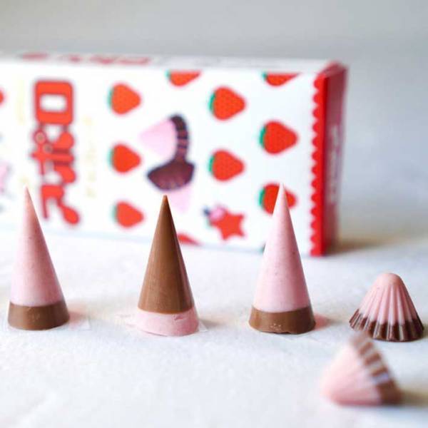 『アポロチョコレート』の変わり果てた姿が話題に　「反抗期を迎えたアポロ作りました」