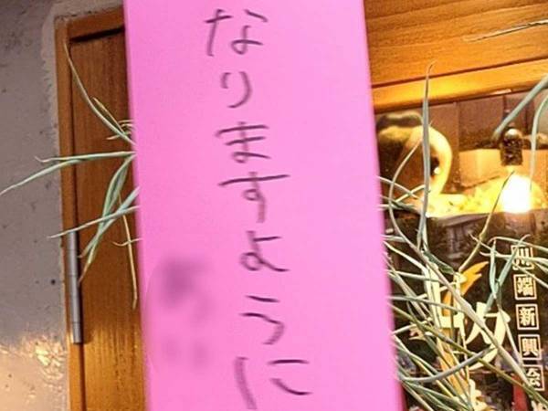 どストレートな『夢』が書かれた短冊に「同じこと考えててビビった」「人生楽しそう」