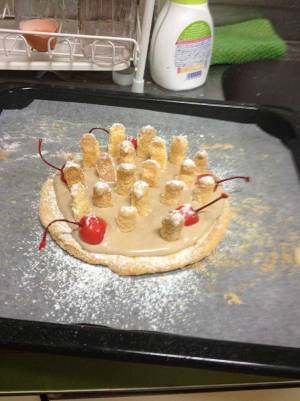 菓子職人が『学生時代に作ったケーキ』の写真を公開　「変な声出た」「肩が震える」