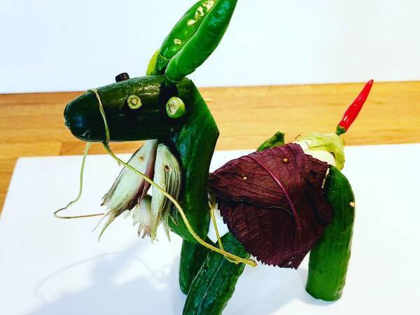 「もはや馬では間に合わぬ！」　体調不良で『精霊馬の準備』に遅刻した結果？