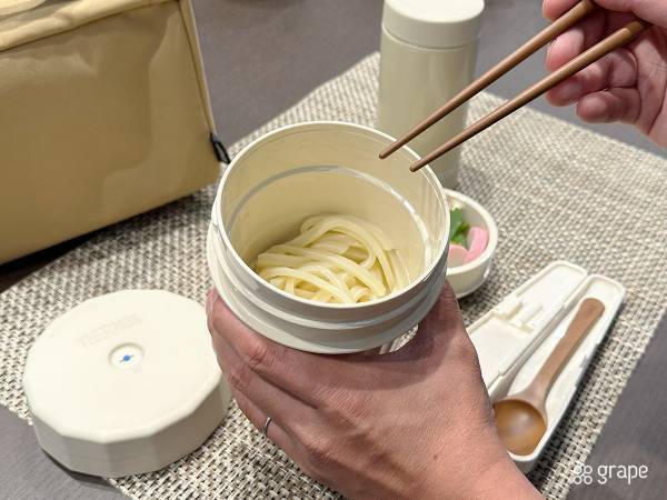 「お弁当のレパートリーが増えた」うどんや蕎麦が持参できるアイテムとは？