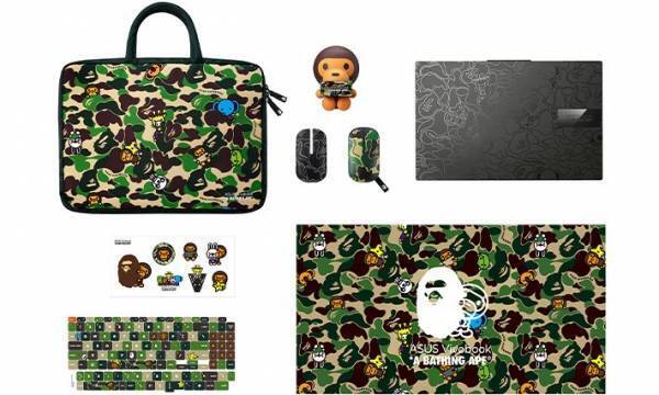 ASUSのPCが『BAPE®』とコラボ！「欲しい！」「クール！」