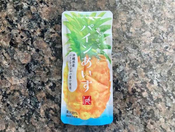 ストック買い必須！　カルディの『凍らせて食べる　パインあいす』がおいしい