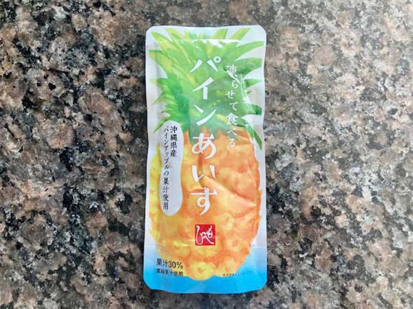 ストック買い必須！　カルディの『凍らせて食べる　パインあいす』がおいしい