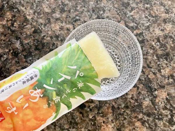 ストック買い必須！　カルディの『凍らせて食べる　パインあいす』がおいしい