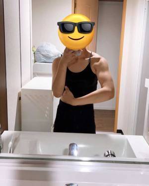 しなやかで、たくましい上腕二頭筋　実は…？　「ビックリした」「私も同じタイプ」