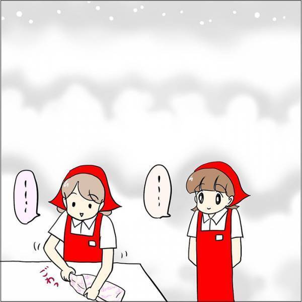 スーパーの店員がラッピングで失敗　すると、アルバイトが客に？